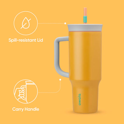 Owala travel tumbler with straw