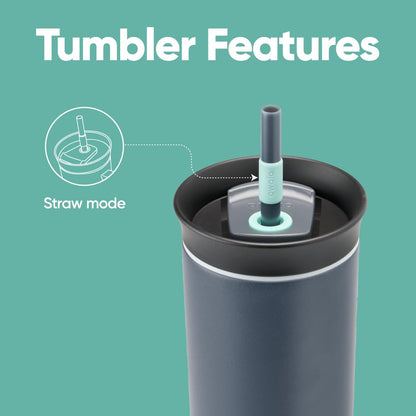 Owala travel tumbler with straw