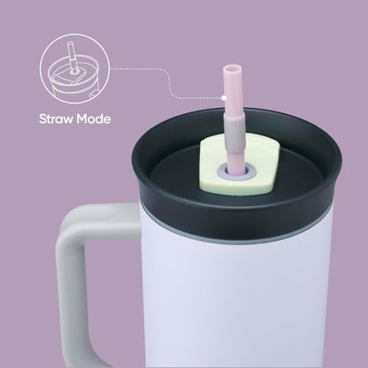 Owala travel tumbler with straw