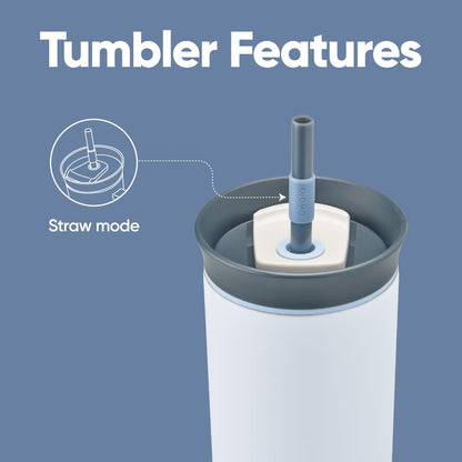 Owala travel tumbler with straw