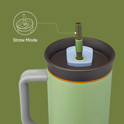 Owala travel tumbler with straw