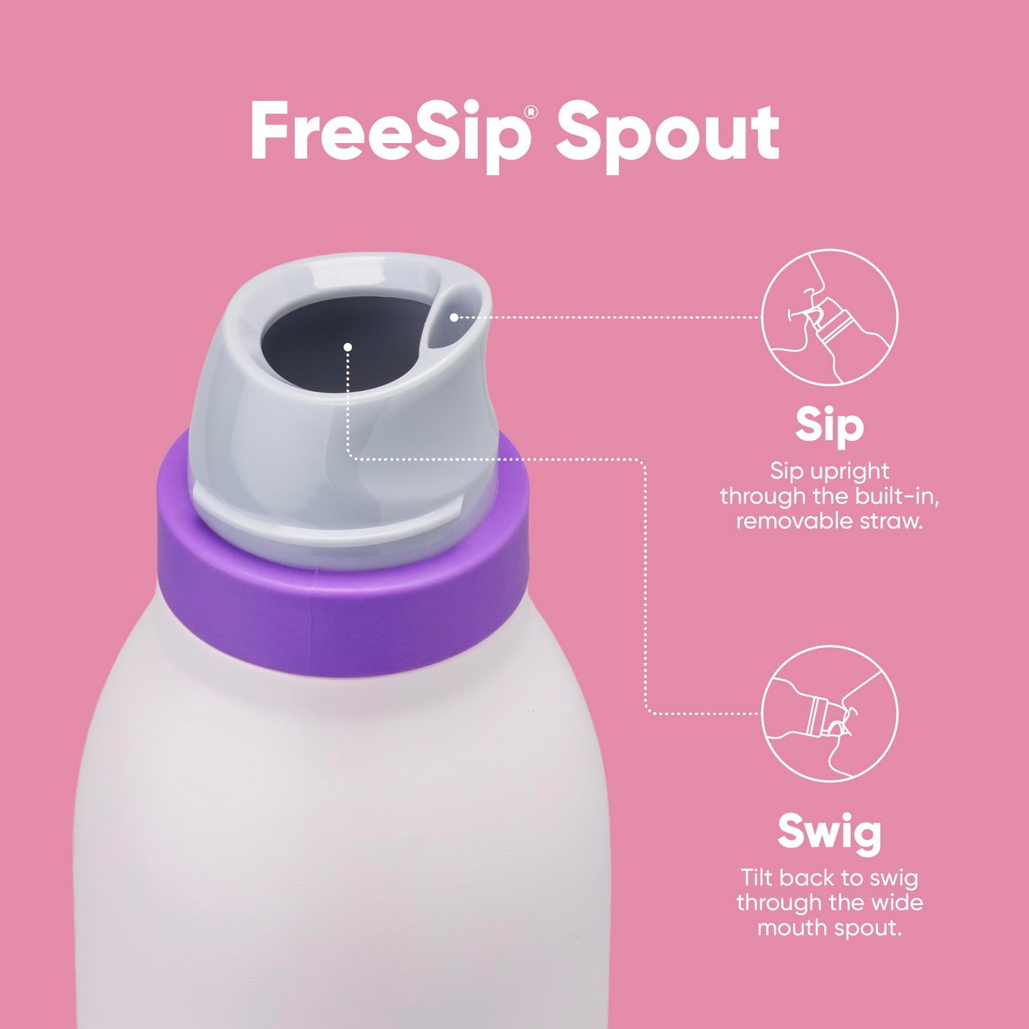 Owala FreeSip with Straw