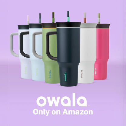 Owala travel tumbler with straw